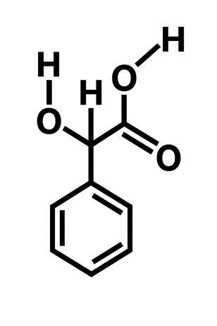 Chemical Structure of DL-Mandelic Acid (MNDL)